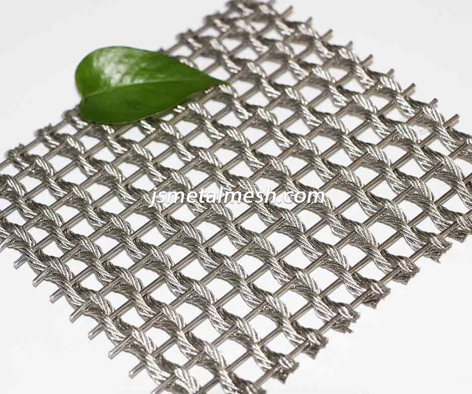 Woven Decorative Metal Mesh Fabric