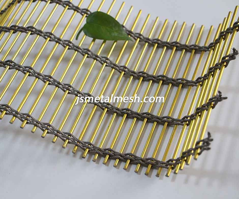 Woven Decorative Metal Mesh Fabric