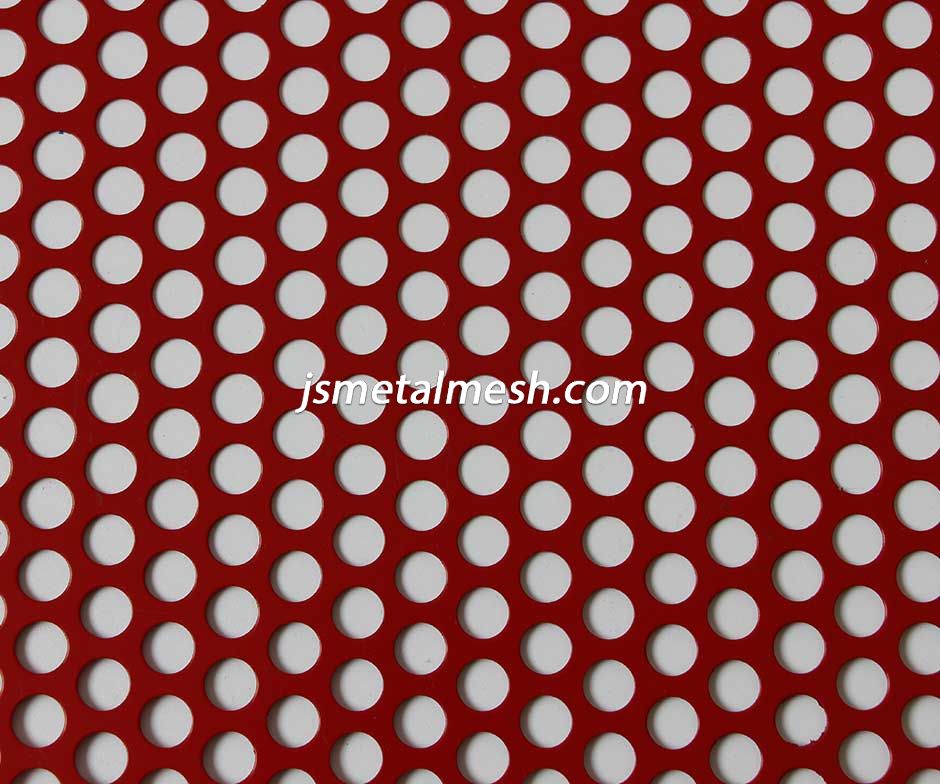 Round Hole Perforated Metal