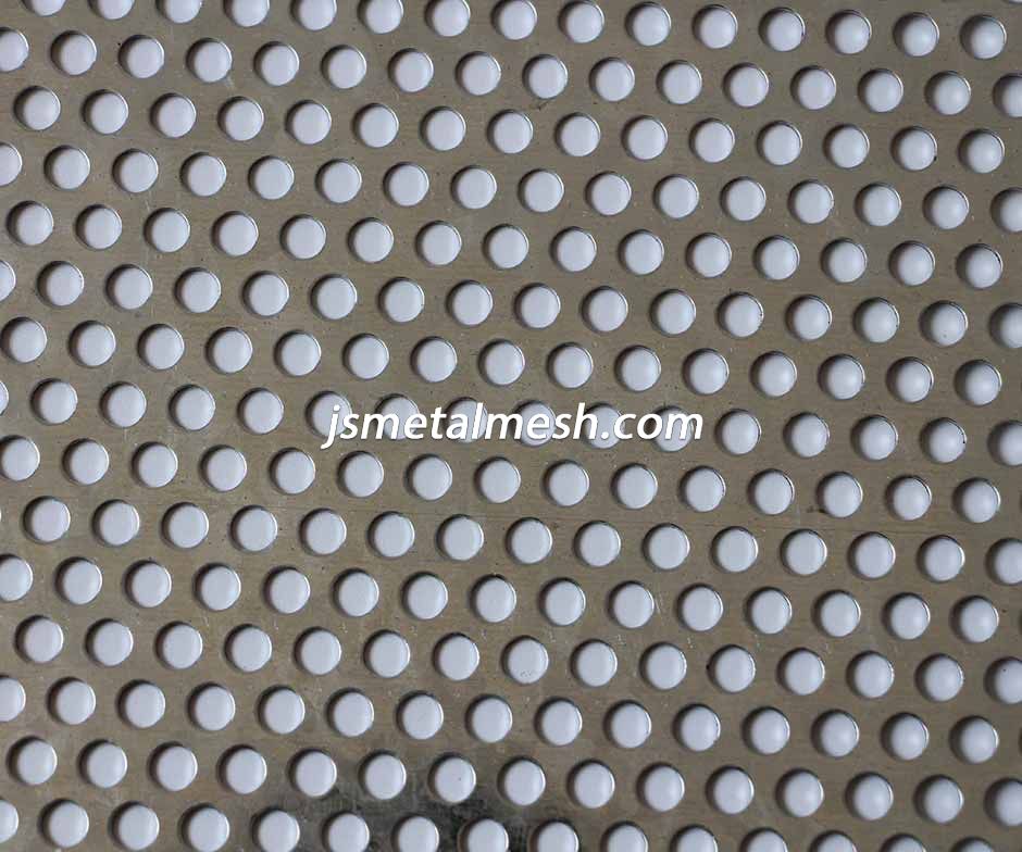 Round Hole Perforated Metal