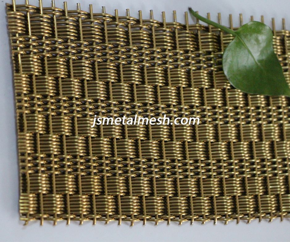 Woven Decorative Metal Mesh Fabric