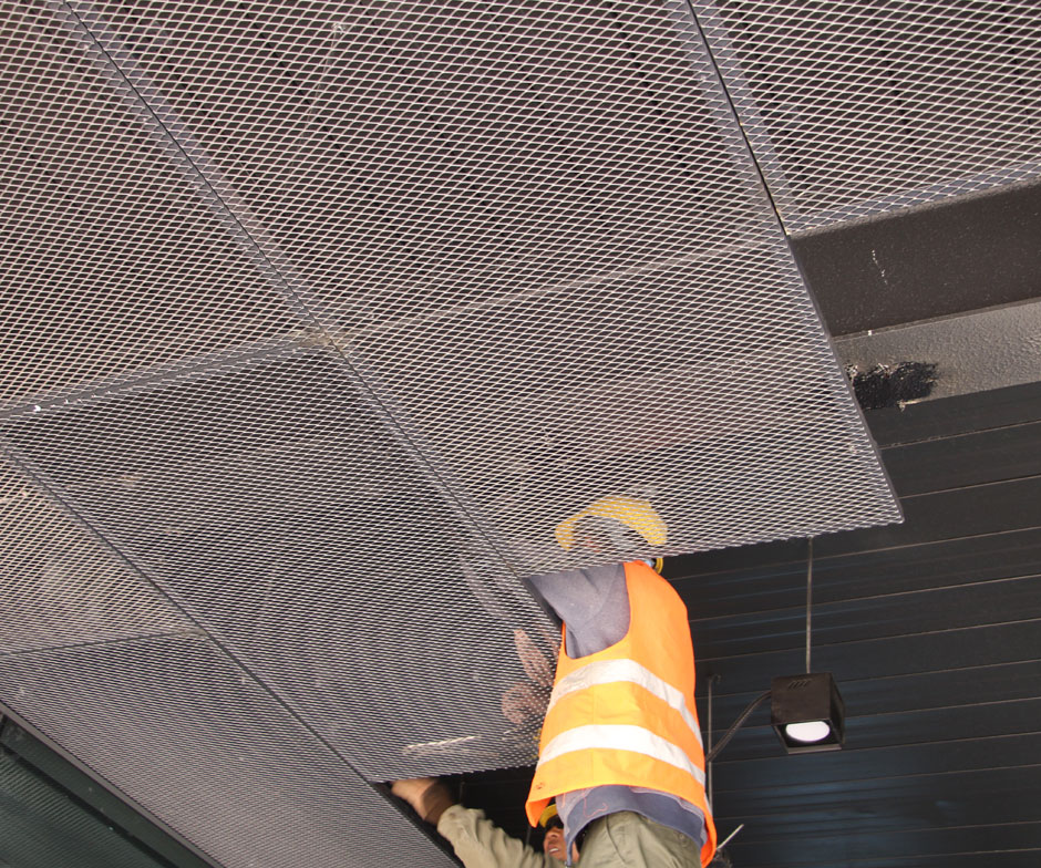 Aluminum Expanded Metal Ceiling
