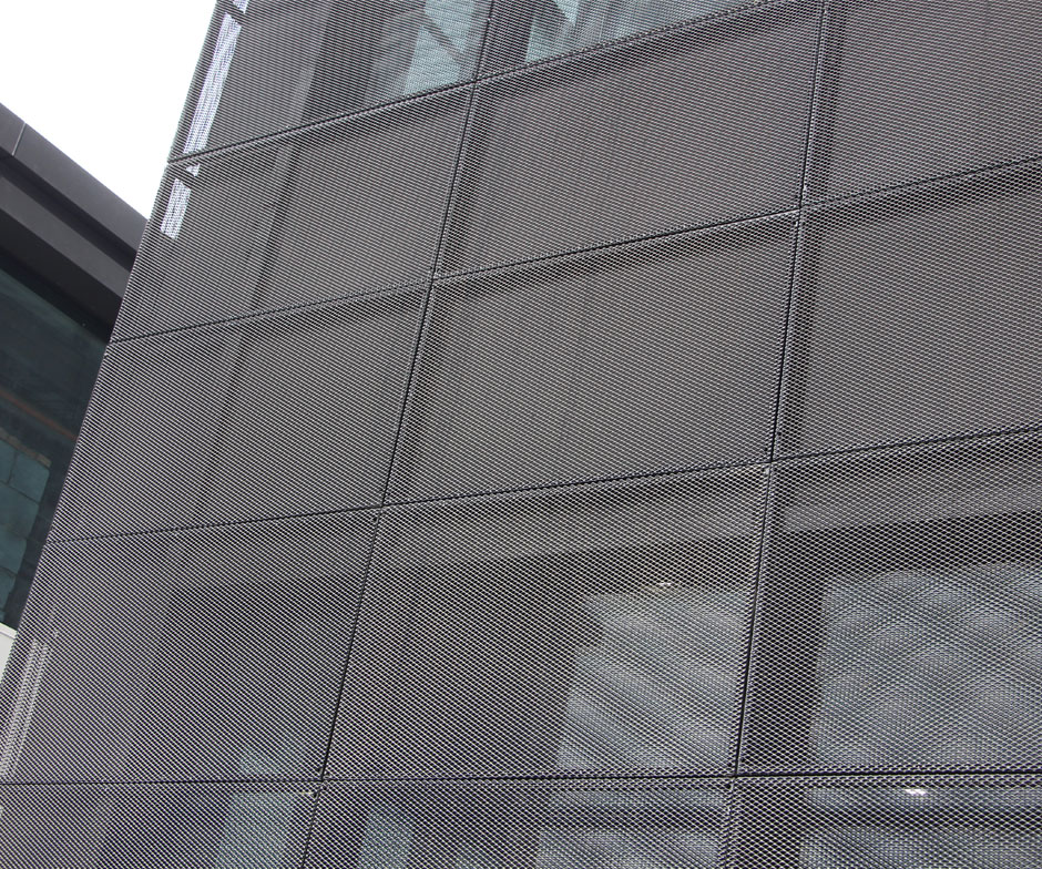 Alunminum Expanded Metal Curtain Wall Panel