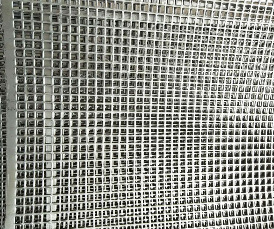 Square Hole Perforated Metal