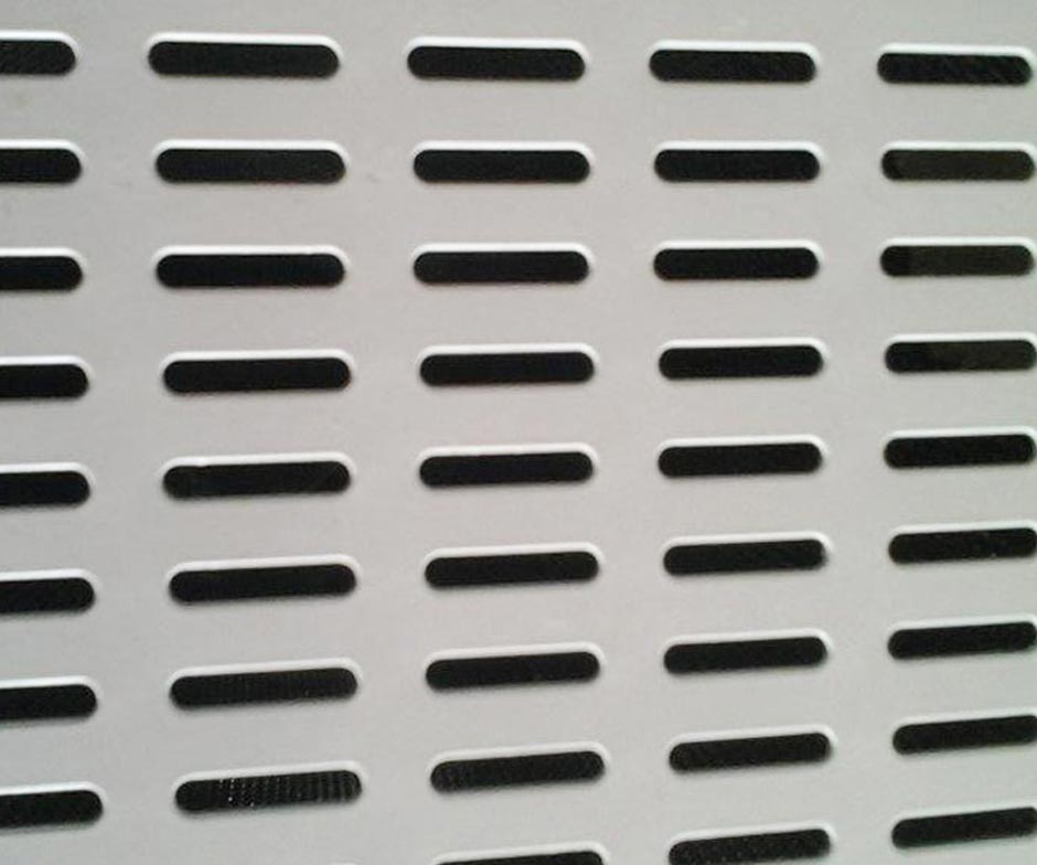 Slotted Hole Perforated Metal